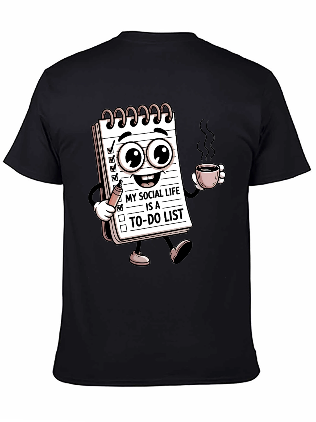 Social Life To-Do List Funny T-Shirt