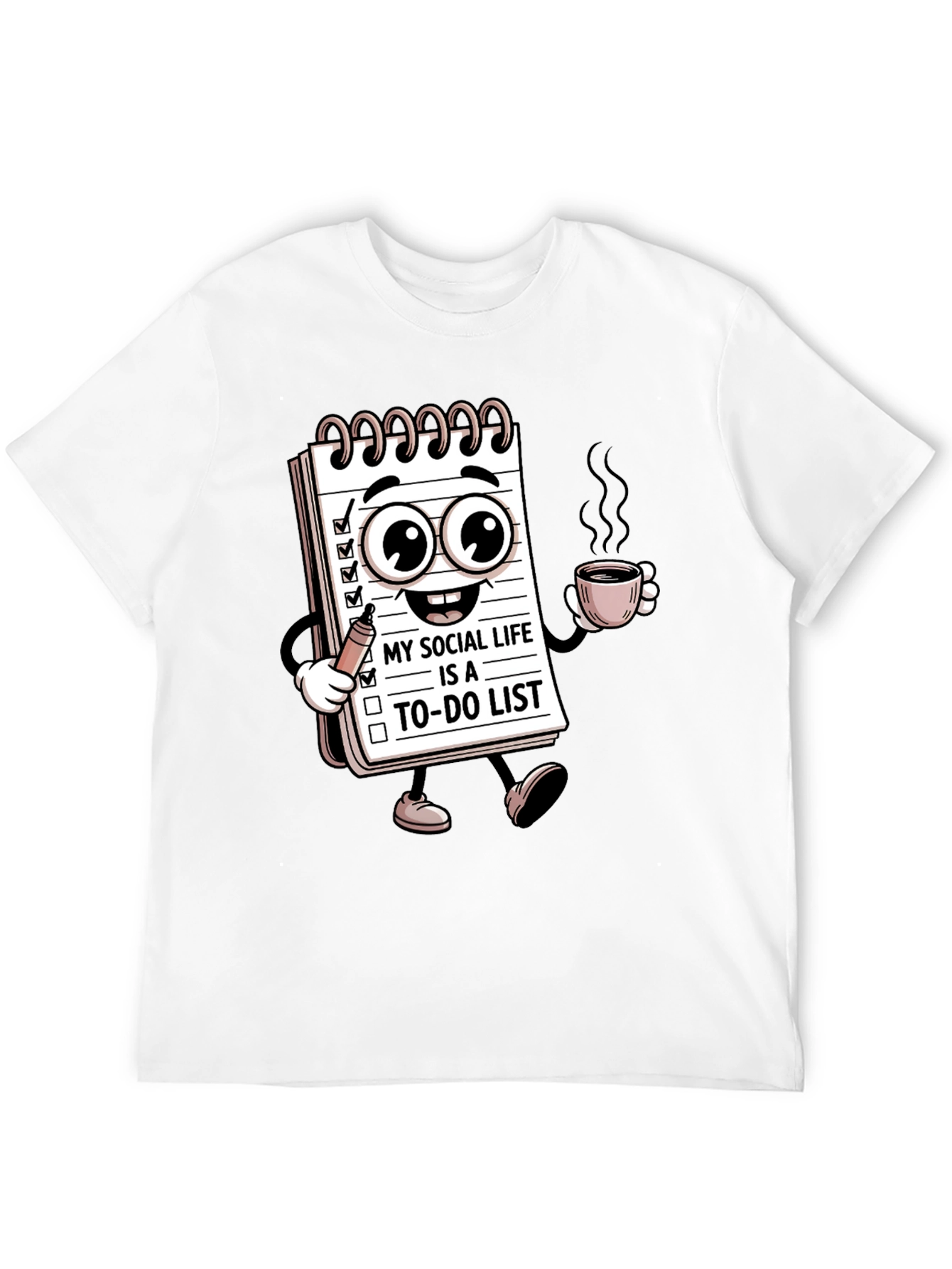 Social Life To-Do List Funny T-Shirt