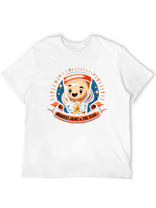 Bravest Joint of the Year T-Shirt - Novelty Graphic Tee