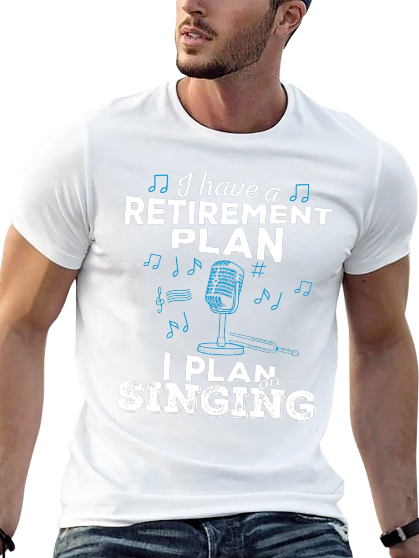 Retirement Singing Plan Graphic Tee
