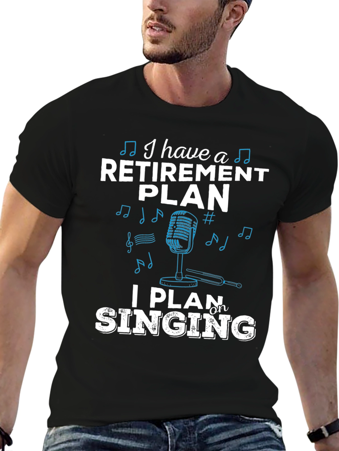 Retirement Singing Plan Graphic Tee