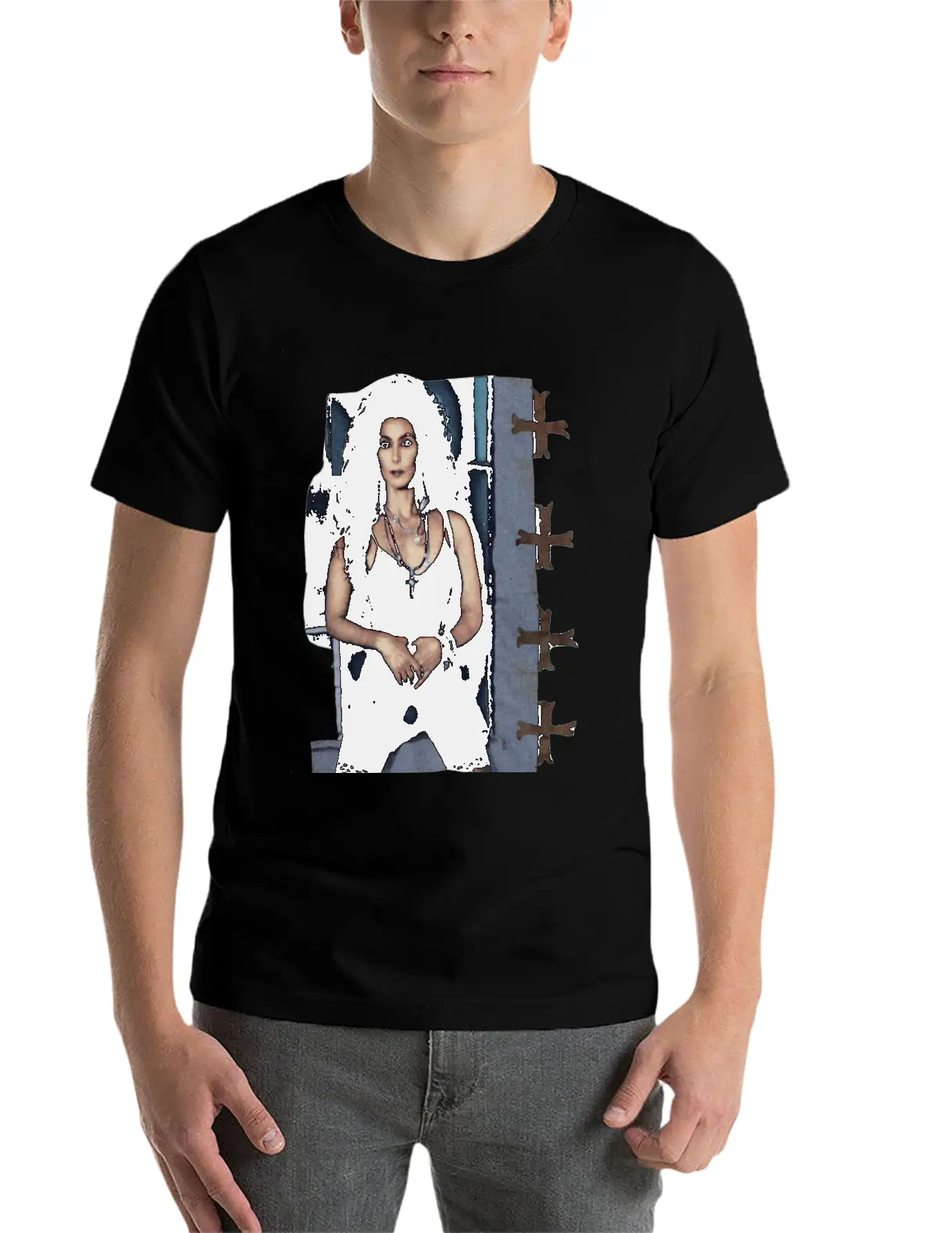 Vintage 1989 Cher Heart Of Stone Tour Shirt Lightweight Cotton T-Shirt – Daily Comfort Graphic Shirt