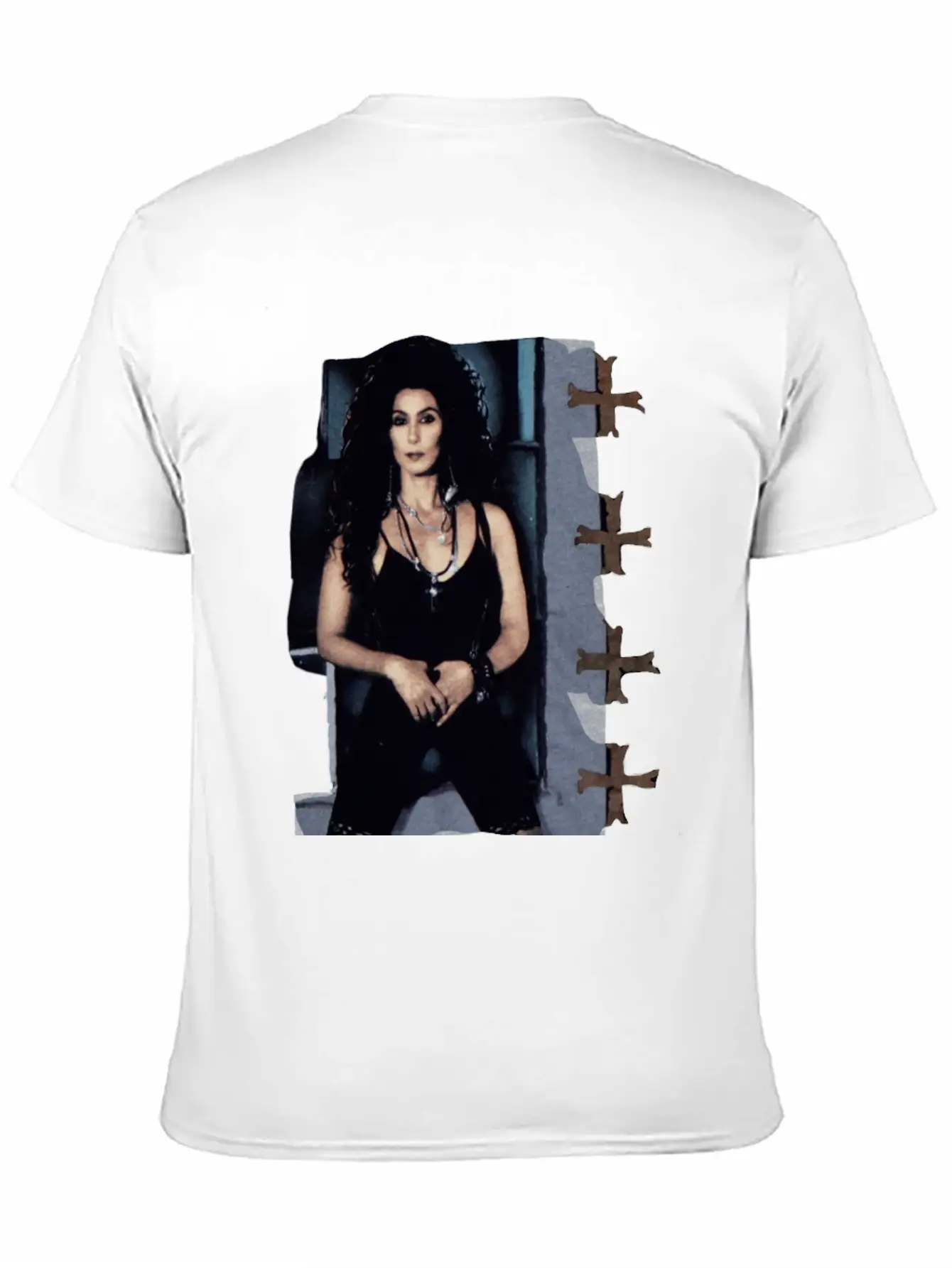 Vintage 1989 Cher Heart Of Stone Tour Shirt Lightweight Cotton T-Shirt – Daily Comfort Graphic Shirt