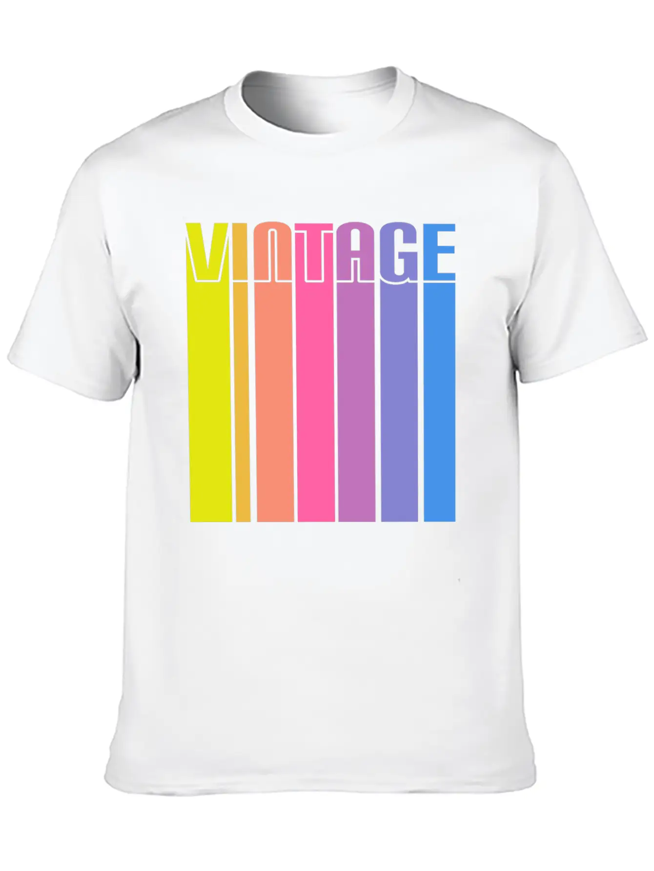 Vintage Lightweight Cotton T-Shirt – Daily Comfort Graphic Shirt