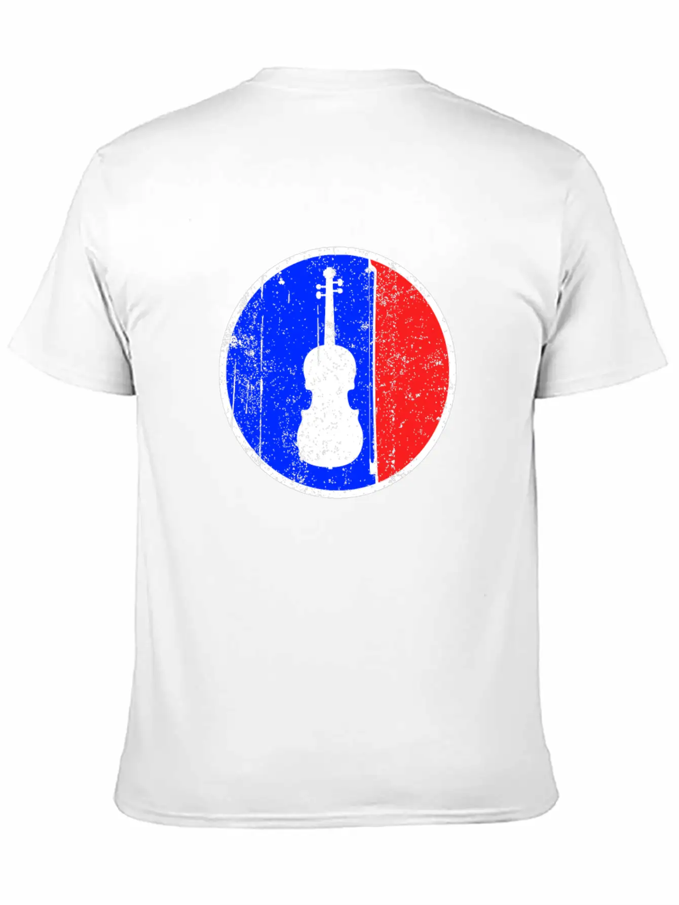 Violin Logo Lightweight Cotton T-Shirt – Daily Comfort Graphic Shirt