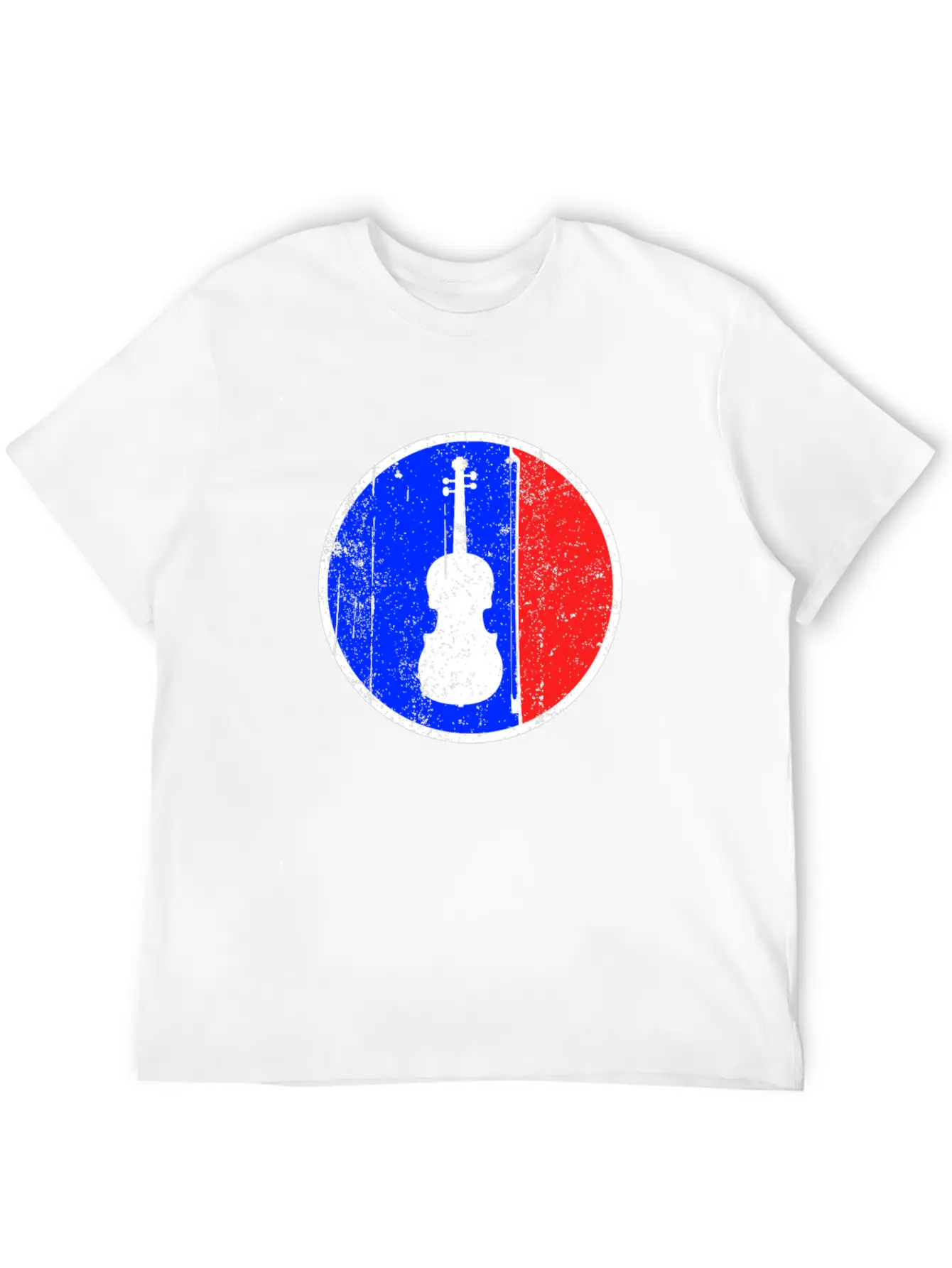 Violin Logo Lightweight Cotton T-Shirt – Daily Comfort Graphic Shirt