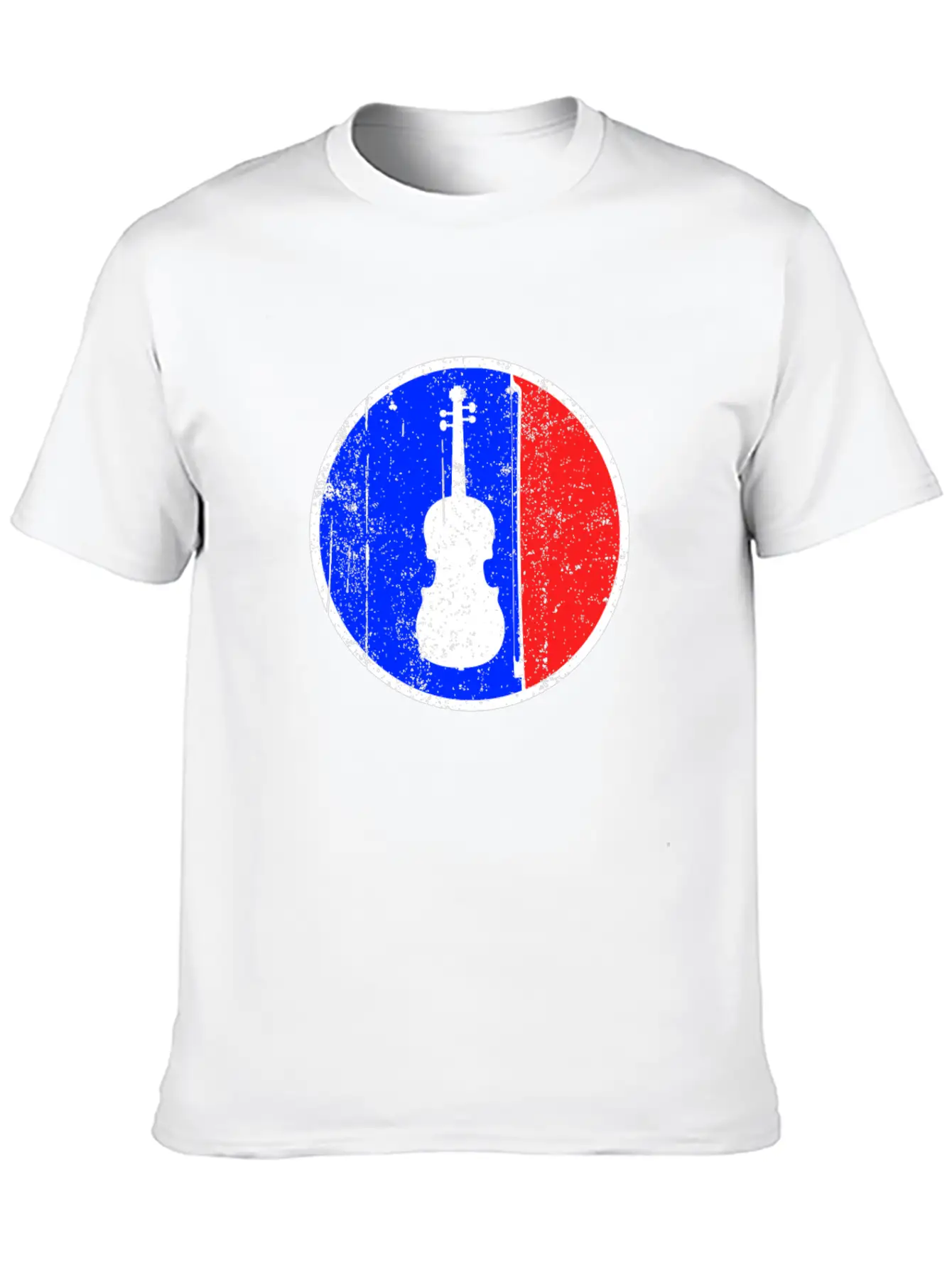 Violin Logo Lightweight Cotton T-Shirt – Daily Comfort Graphic Shirt
