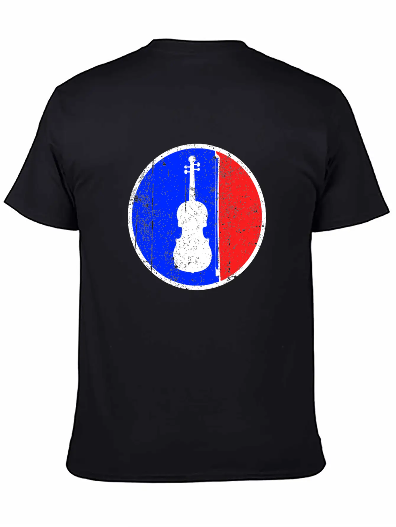 Violin Logo Lightweight Cotton T-Shirt – Daily Comfort Graphic Shirt