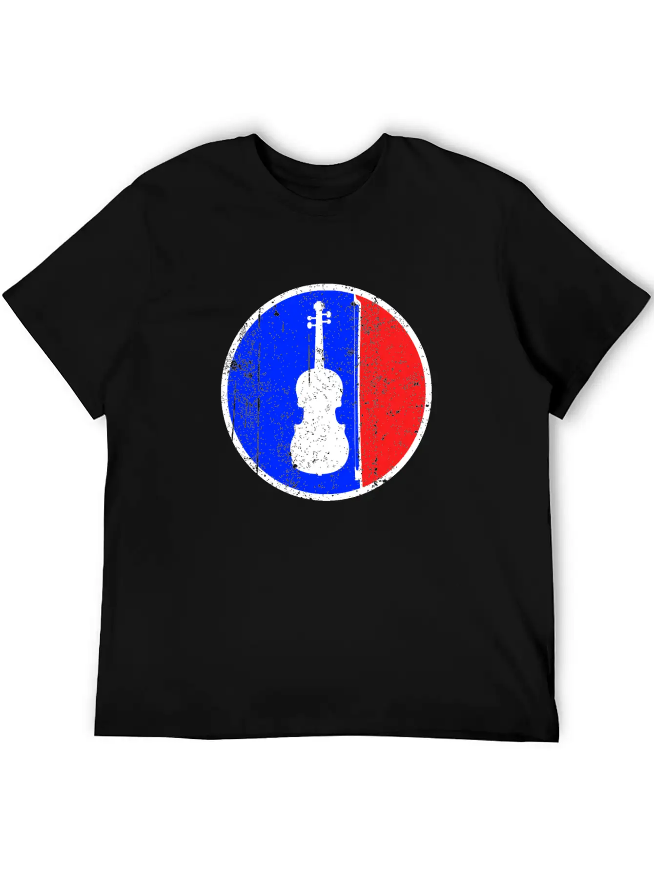 Violin Logo Lightweight Cotton T-Shirt – Daily Comfort Graphic Shirt