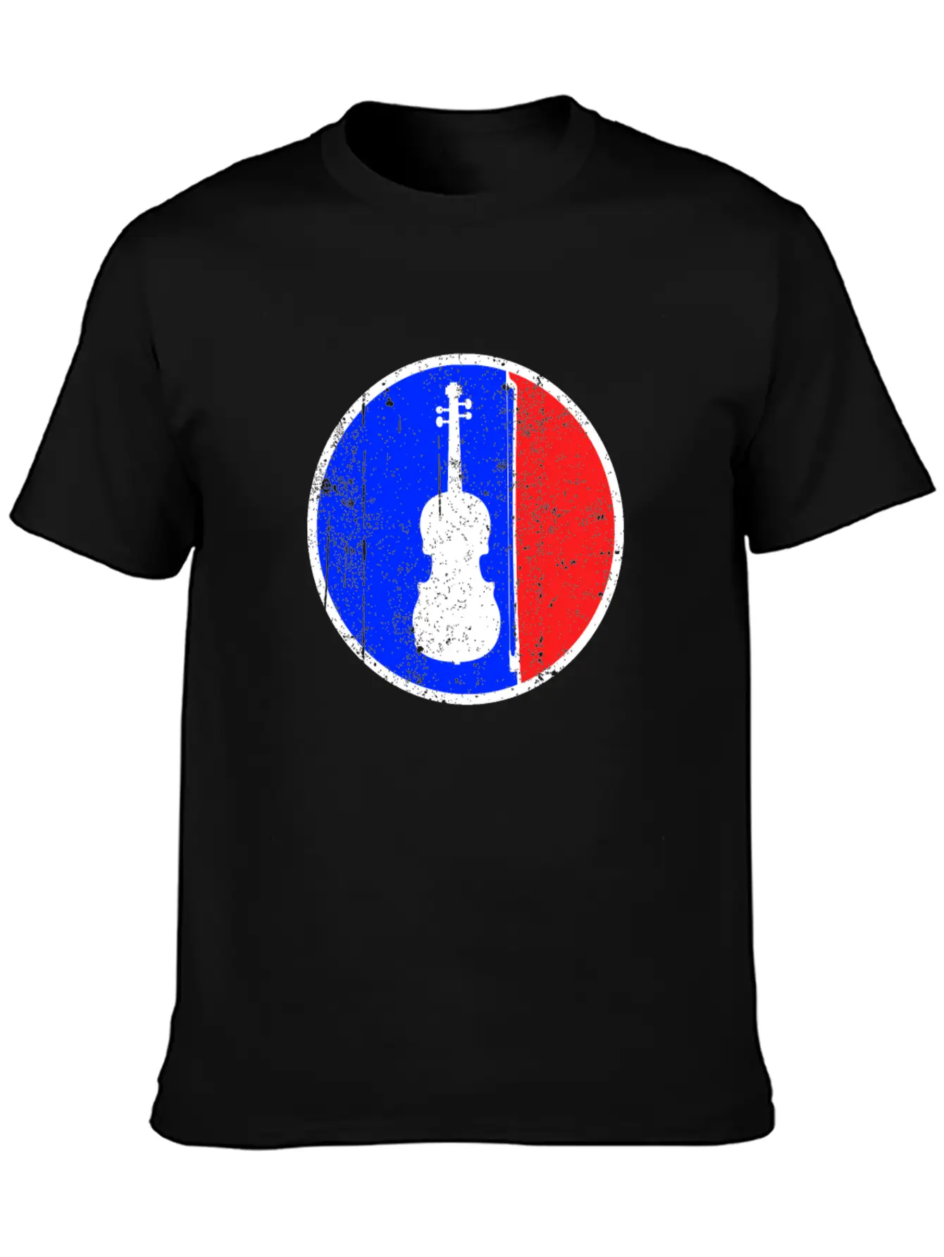 Violin Logo Lightweight Cotton T-Shirt – Daily Comfort Graphic Shirt