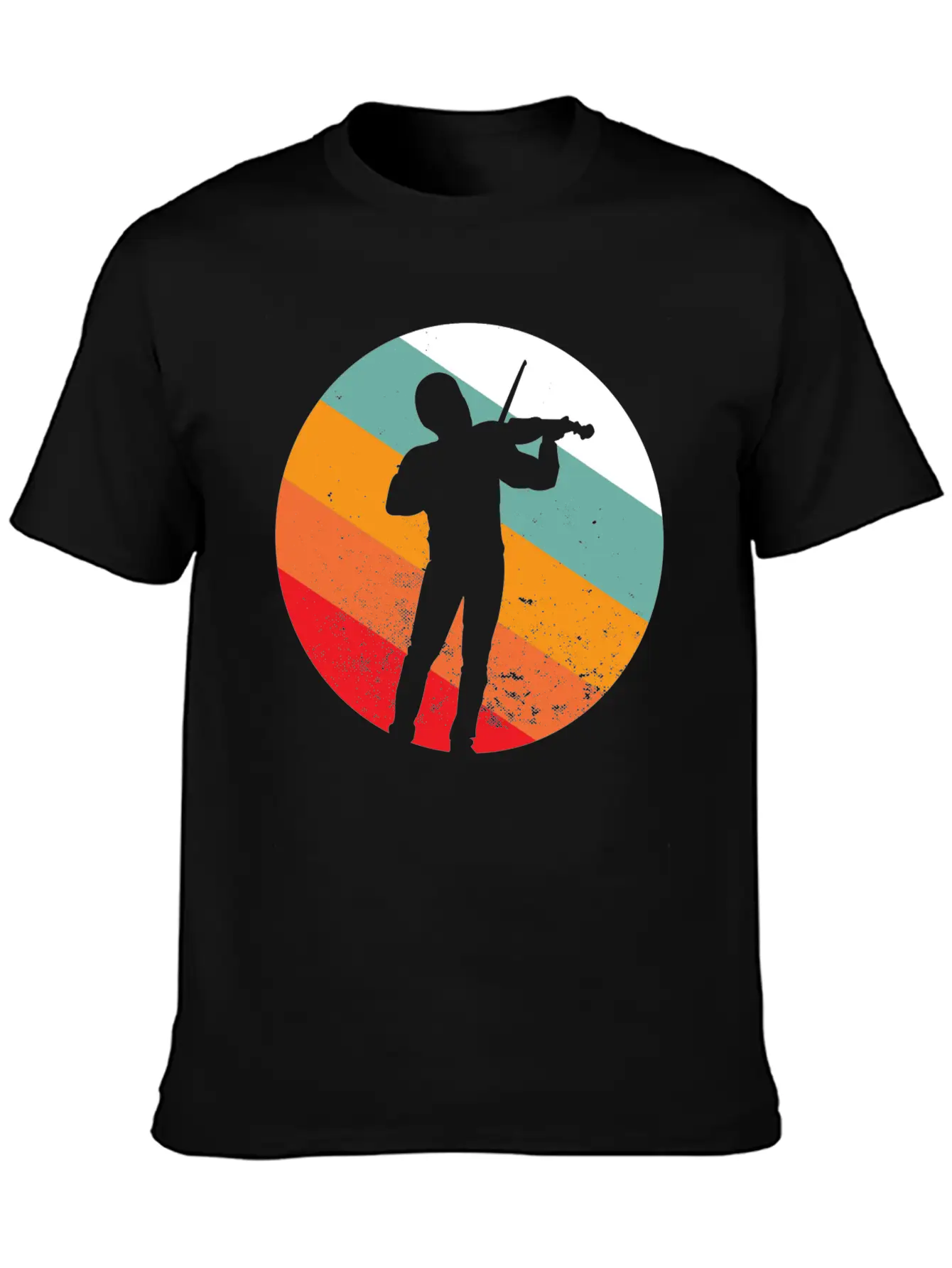 Violin Violin Player Violin Violinist Gift Lightweight Cotton T-Shirt – Daily Comfort Graphic Shirt