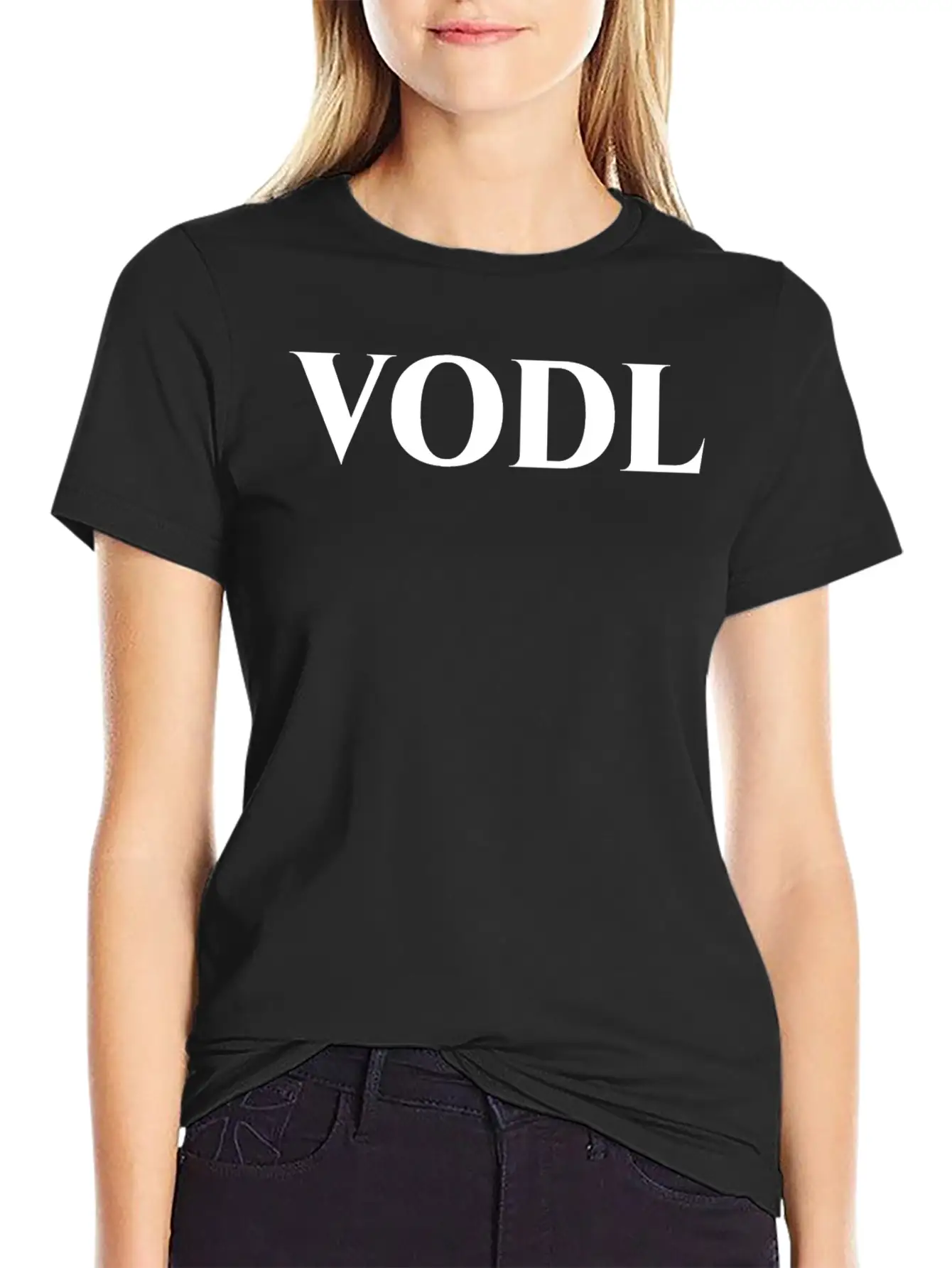 VODL Lightweight Cotton T-Shirt – Daily Comfort Graphic Shirt