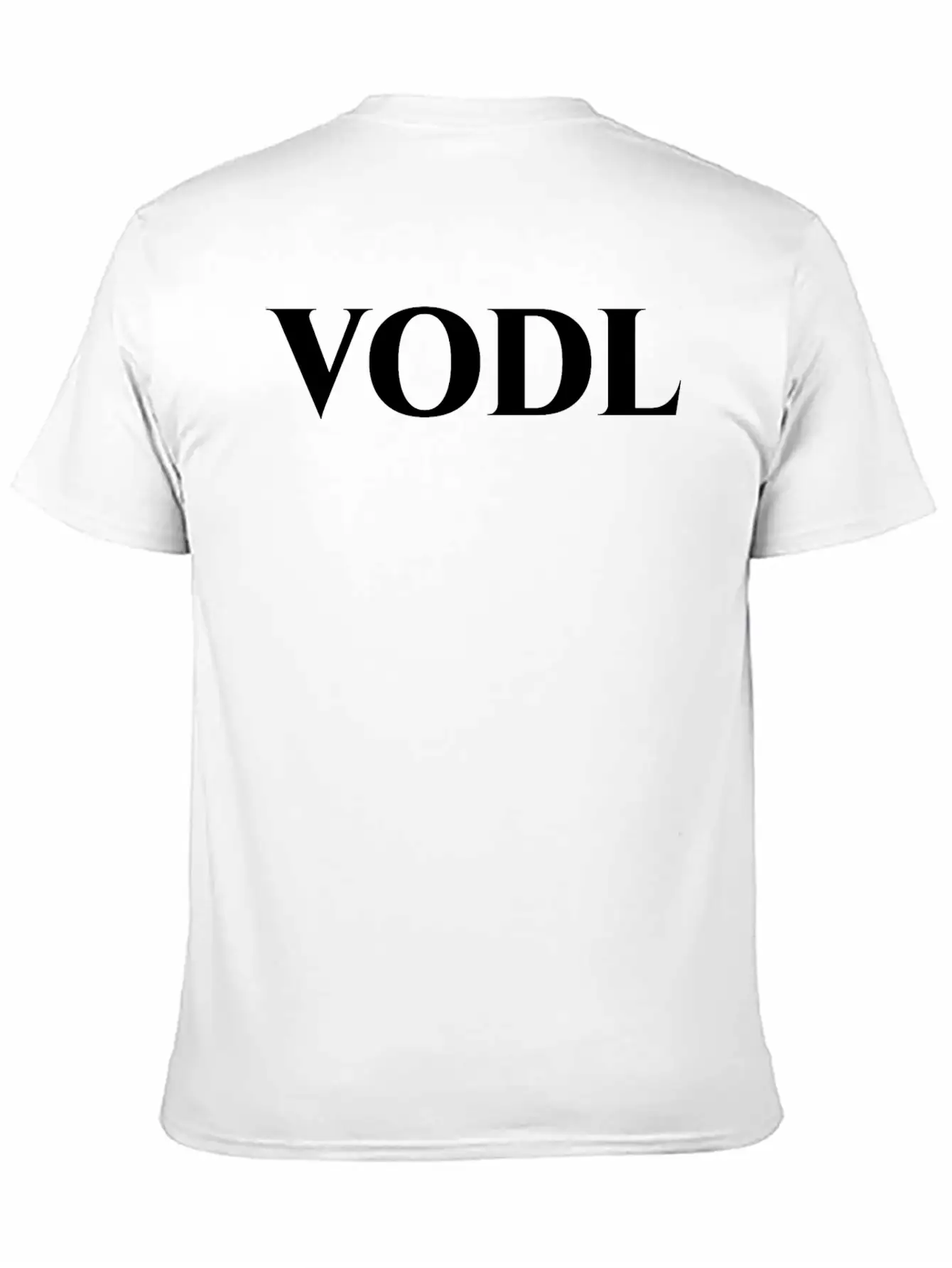 VODL Lightweight Cotton T-Shirt – Daily Comfort Graphic Shirt