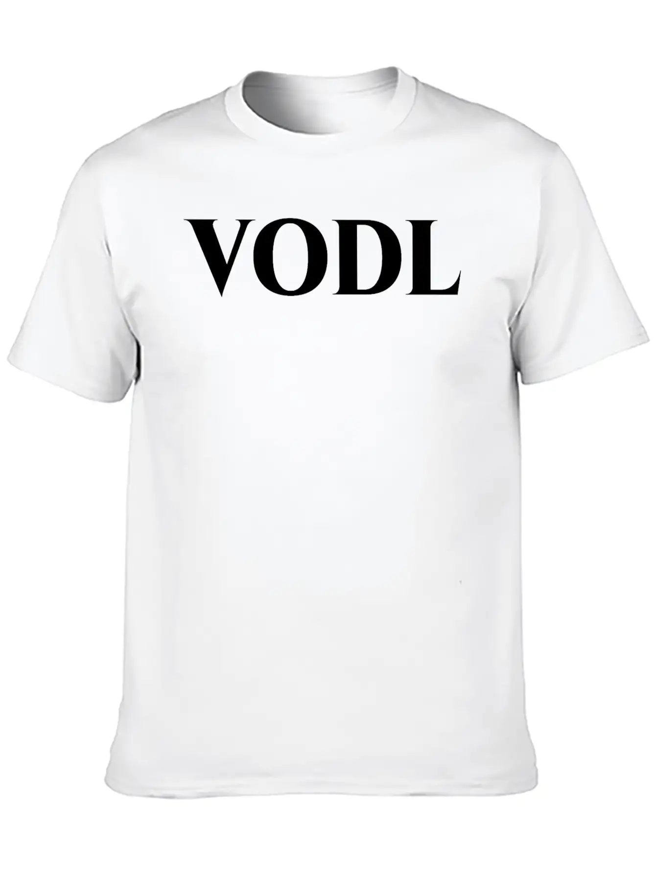 VODL Lightweight Cotton T-Shirt – Daily Comfort Graphic Shirt