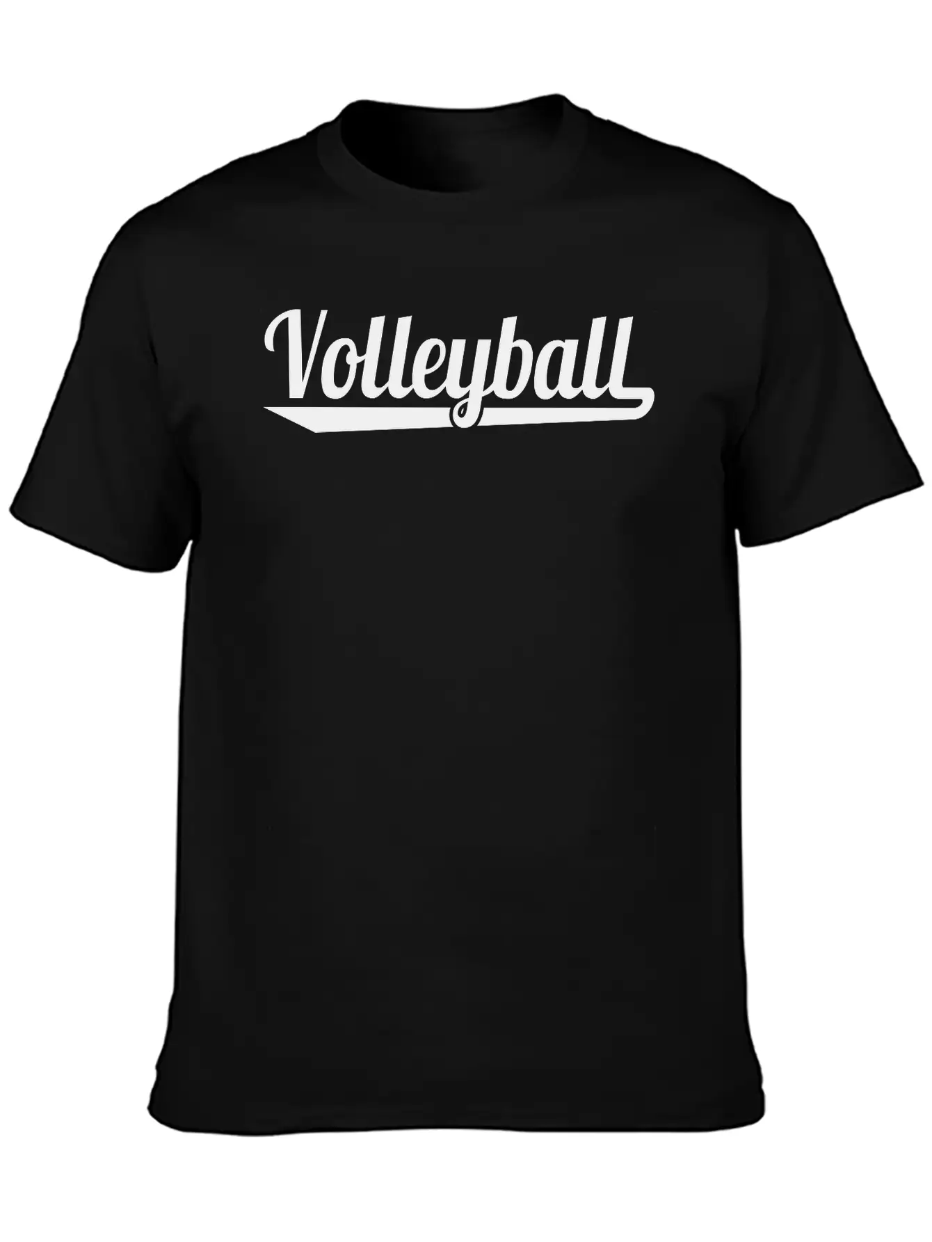 Volleyball Lightweight Cotton T-Shirt – Daily Comfort Graphic Shirt
