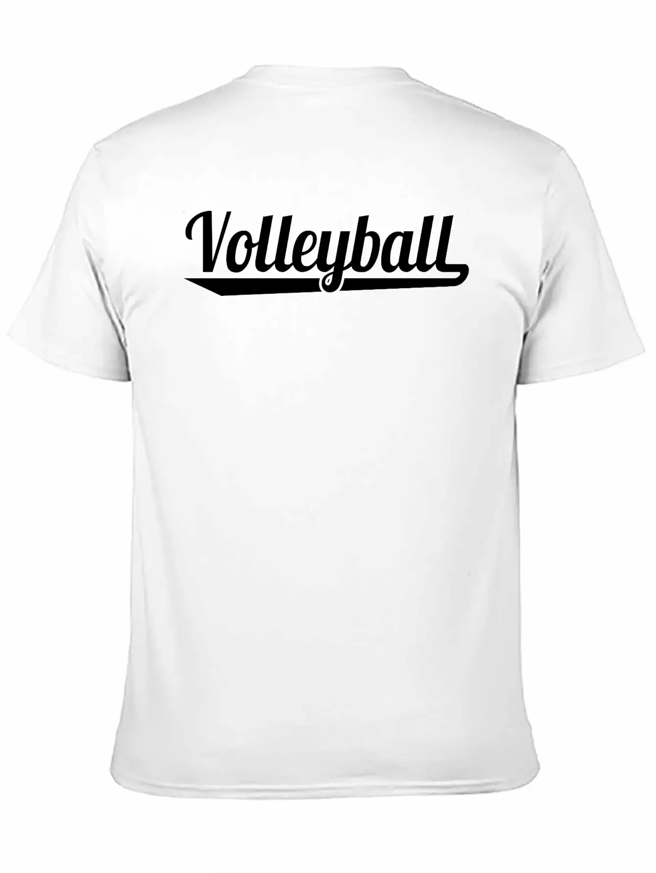 Volleyball Lightweight Cotton T-Shirt – Daily Comfort Graphic Shirt