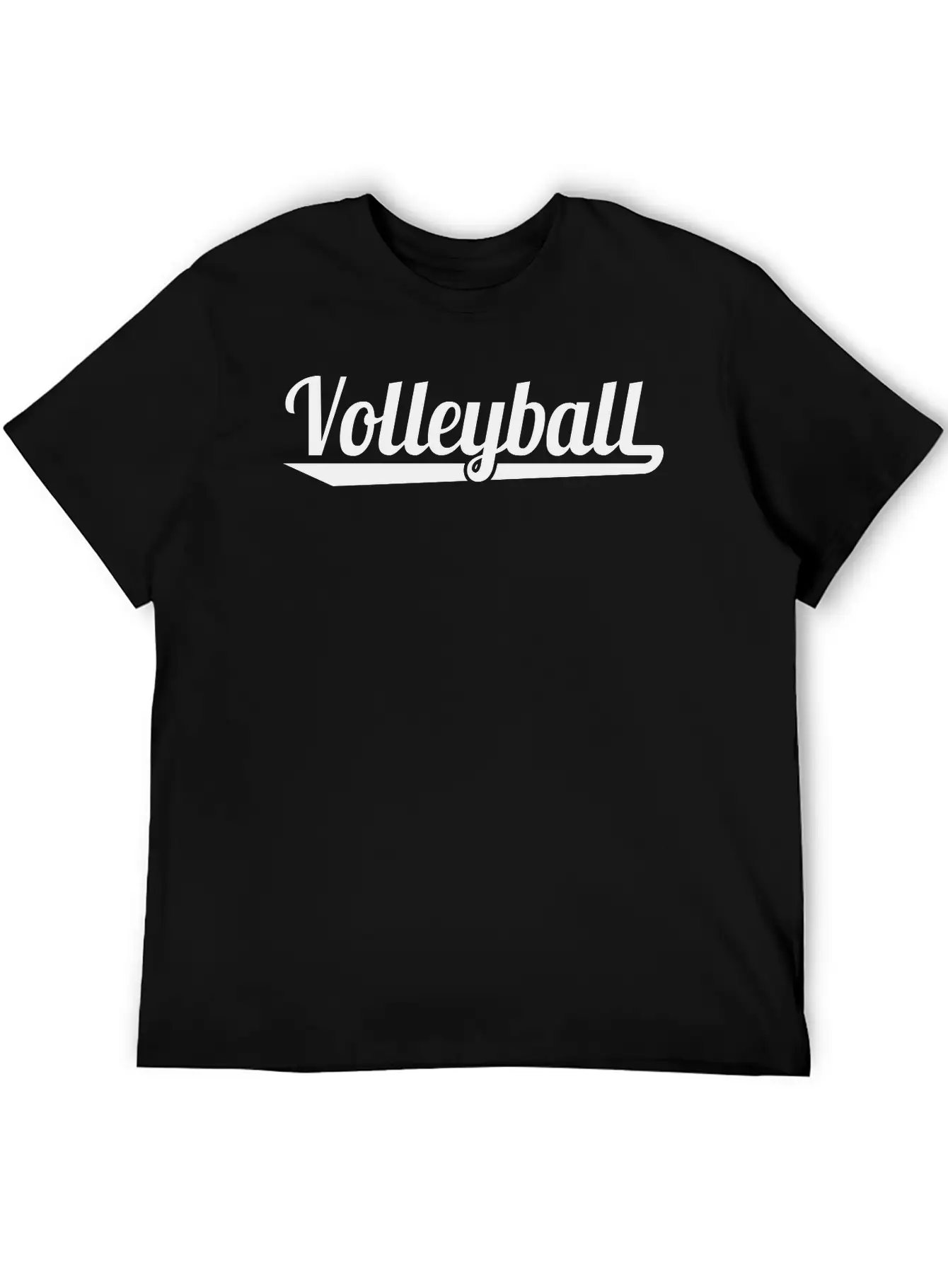 Volleyball Lightweight Cotton T-Shirt – Daily Comfort Graphic Shirt