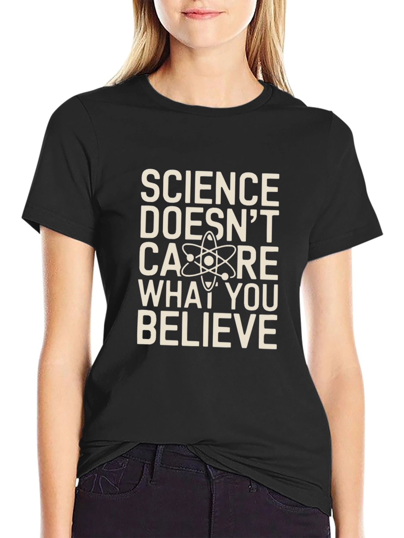 Science Doesnt Care What You Believe Graphic Tee
