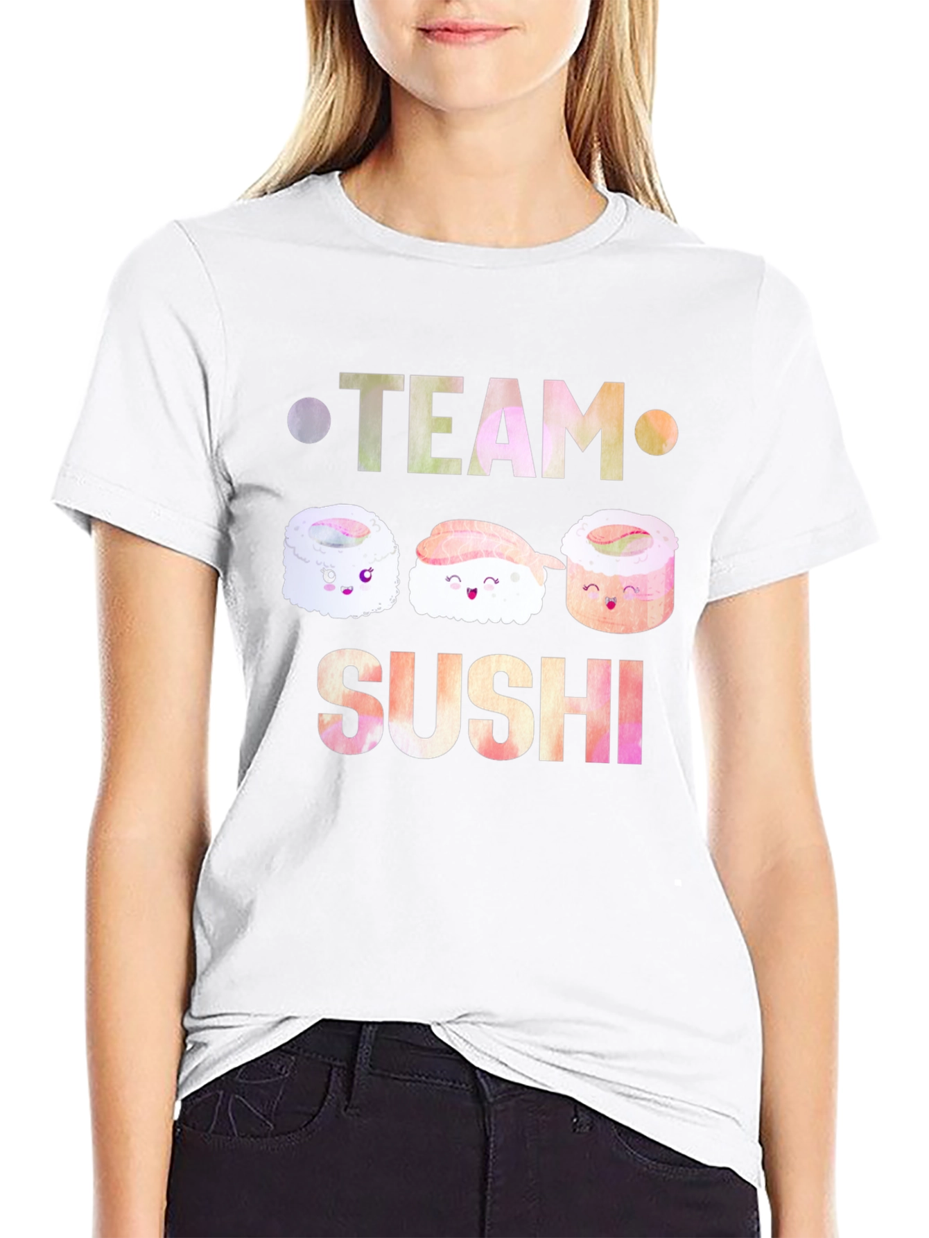 Team Sushi Graphic T-Shirt - Cute Japanese Food Tee