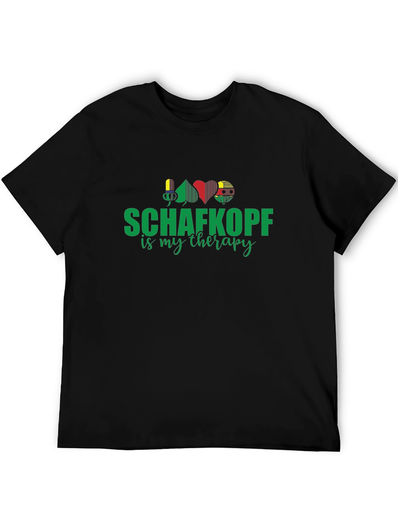 Schaftkopf is My Therapy Graphic T-Shirt