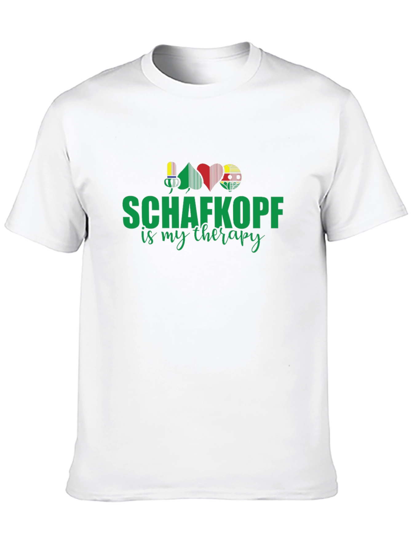 Schaftkopf is My Therapy Graphic T-Shirt