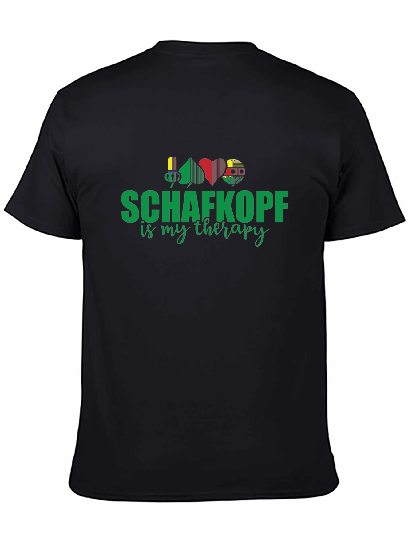 Schaftkopf is My Therapy Graphic T-Shirt