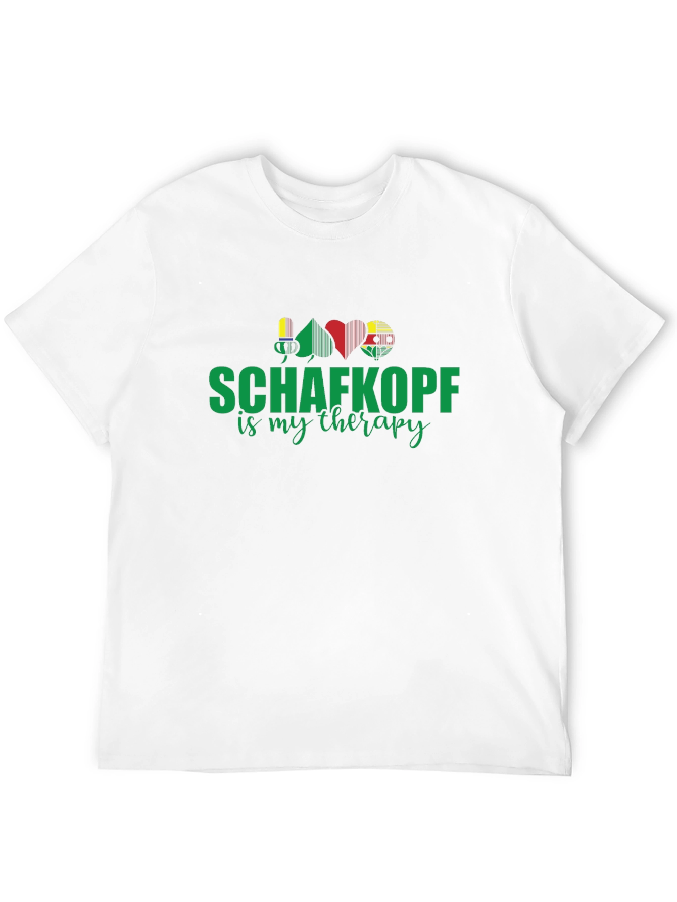 Schaftkopf is My Therapy Graphic T-Shirt