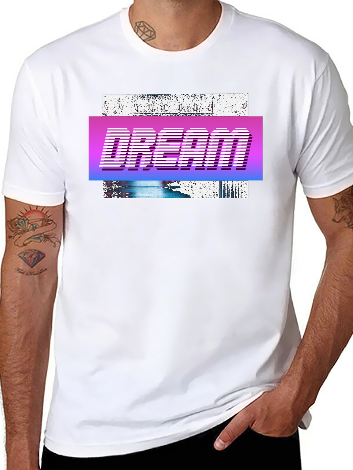 Retro DREAM T-Shirt - Synthwave Style