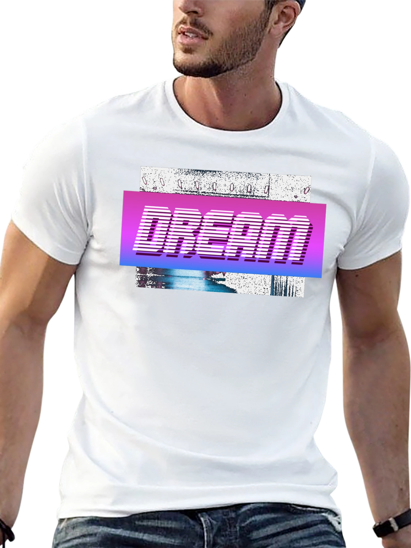 Retro DREAM T-Shirt - Synthwave Style
