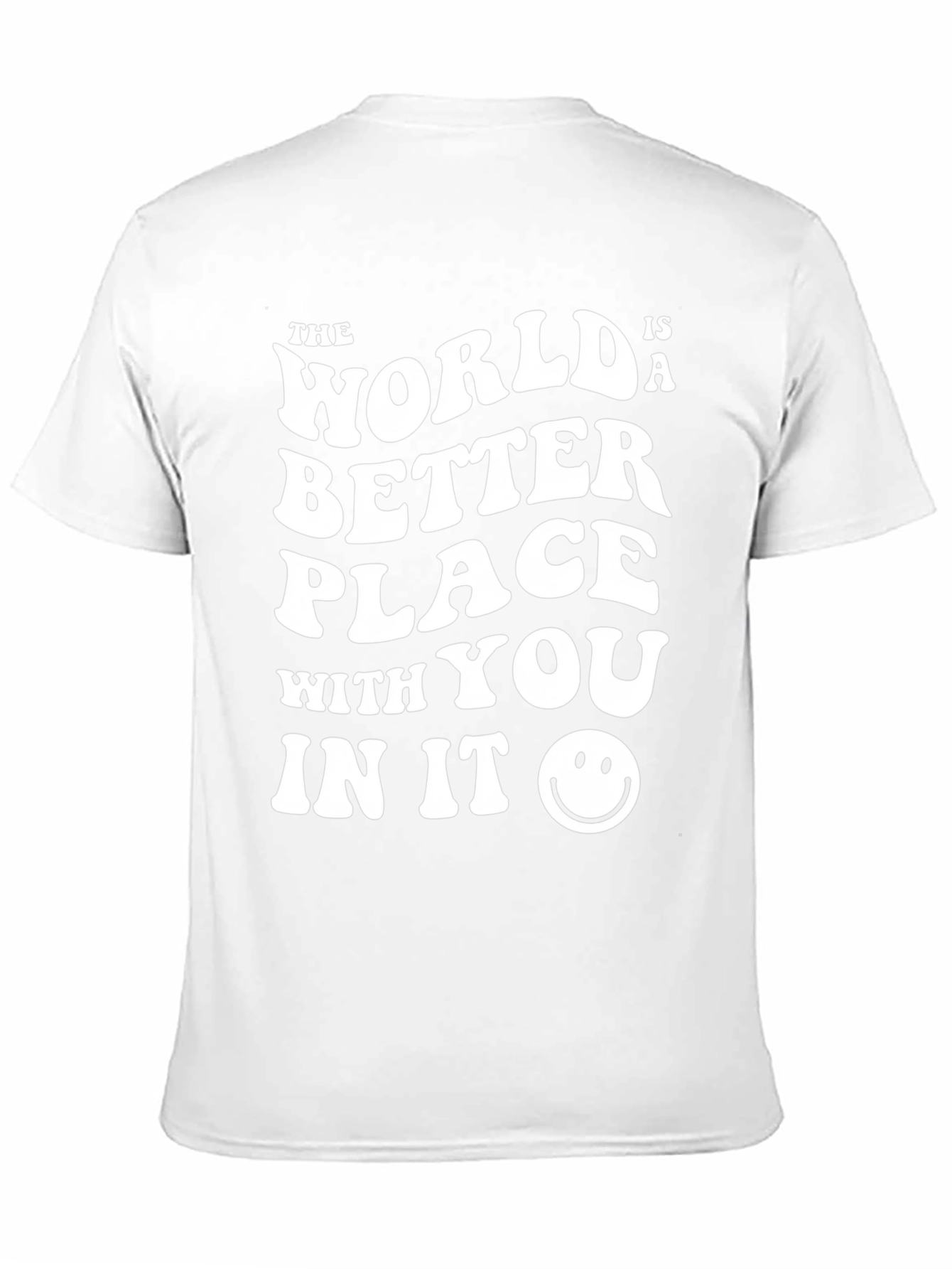World Better With You Black Graphic Tee