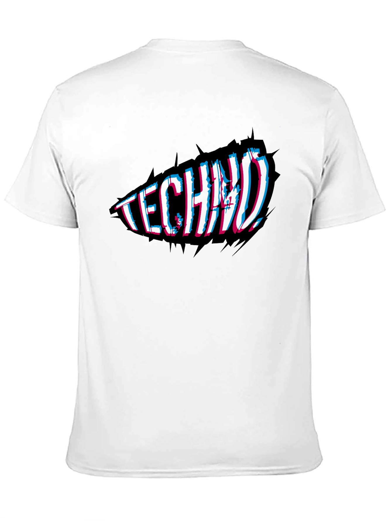 Techno Music Black T-Shirt