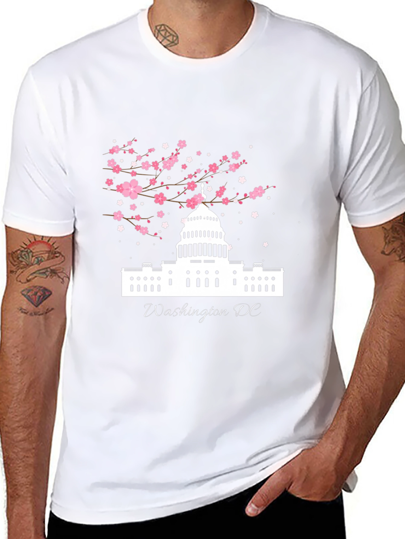 Washington D.C. Cherry Blossom T-Shirt