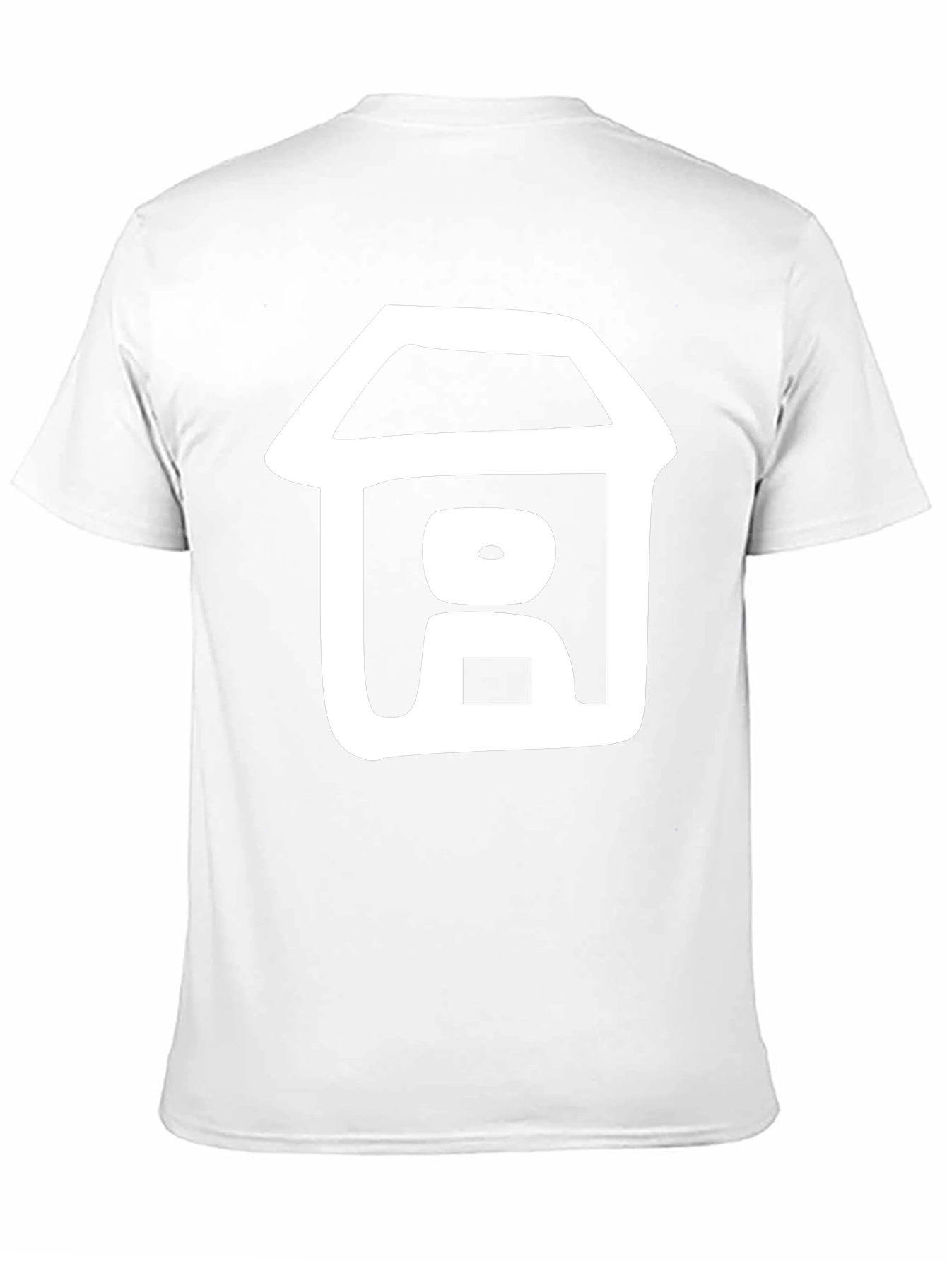 Abstract House Graphic Tee - Stylish Comfort