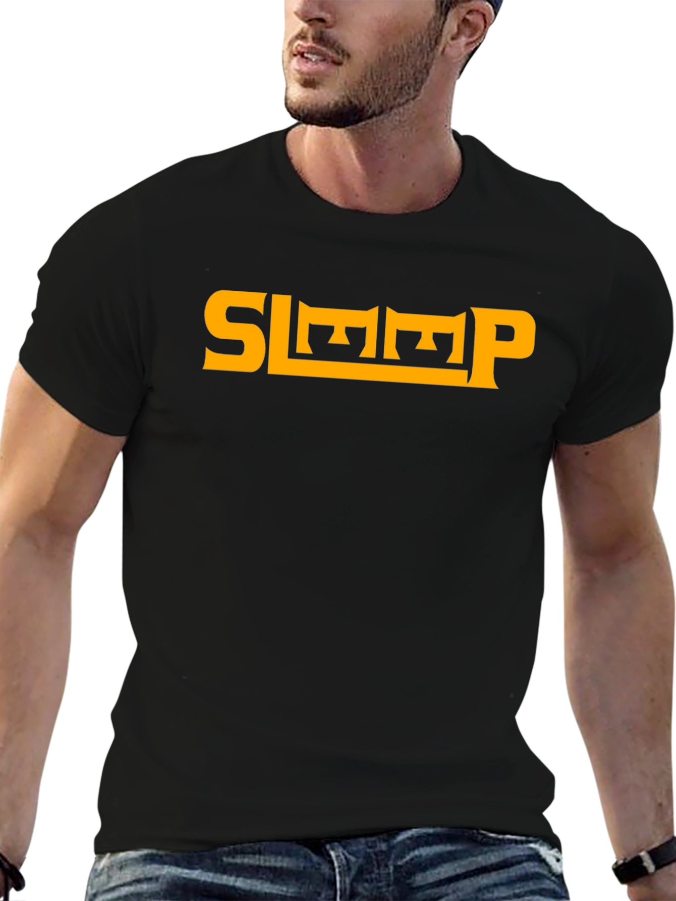 Sleep Band Logo Black T-Shirt