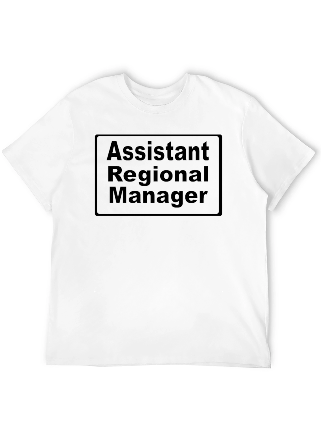 Assistant Regional Manager T-Shirt - Black