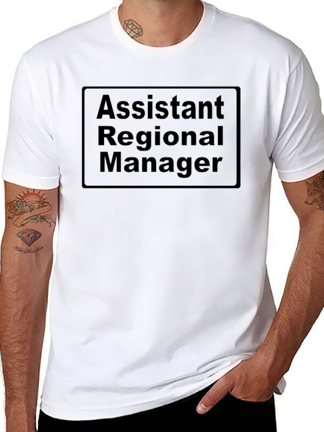 Assistant Regional Manager T-Shirt - Black