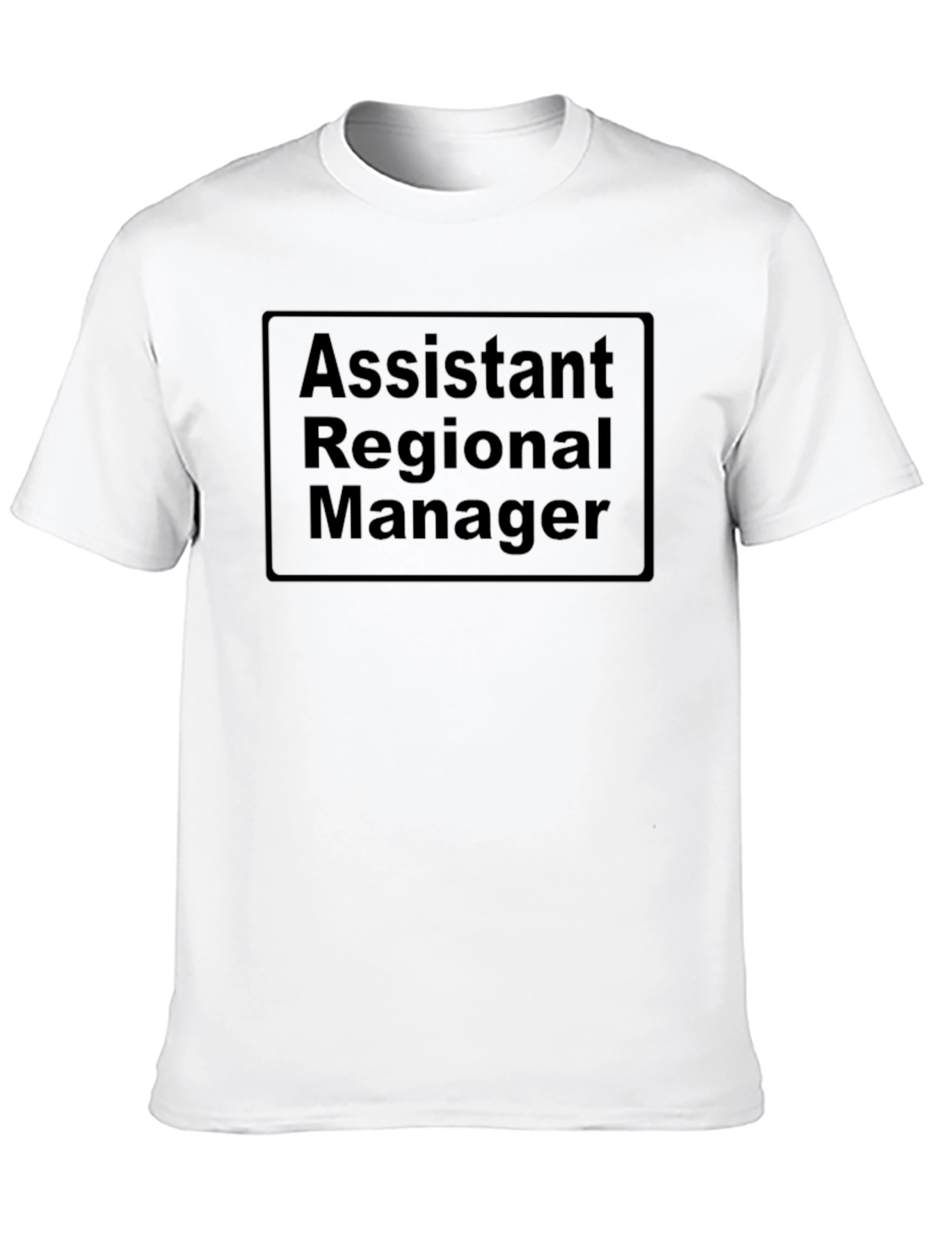 Assistant Regional Manager T-Shirt - Black