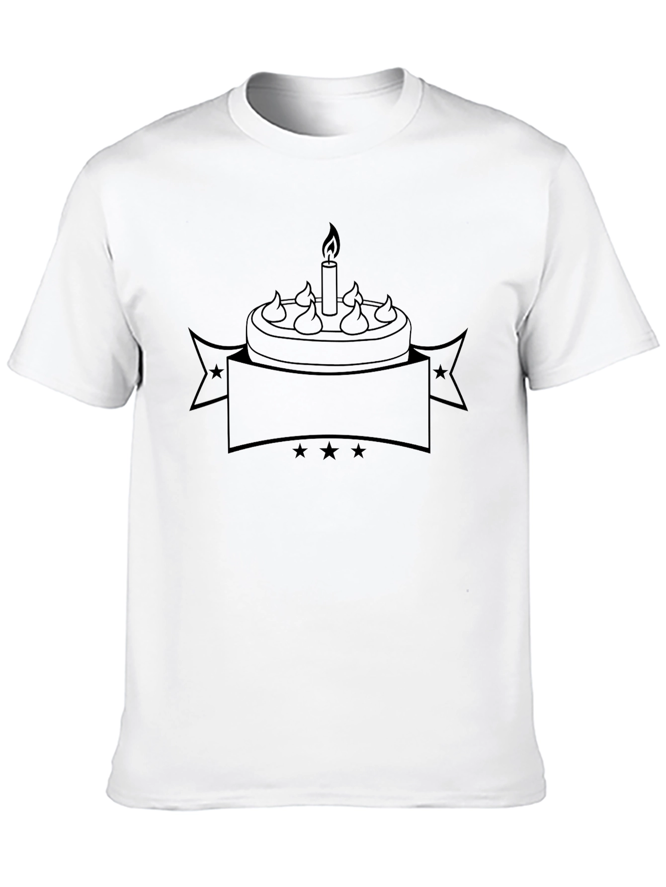 Birthday Cake Graphic Tee - Celebrate in Style!