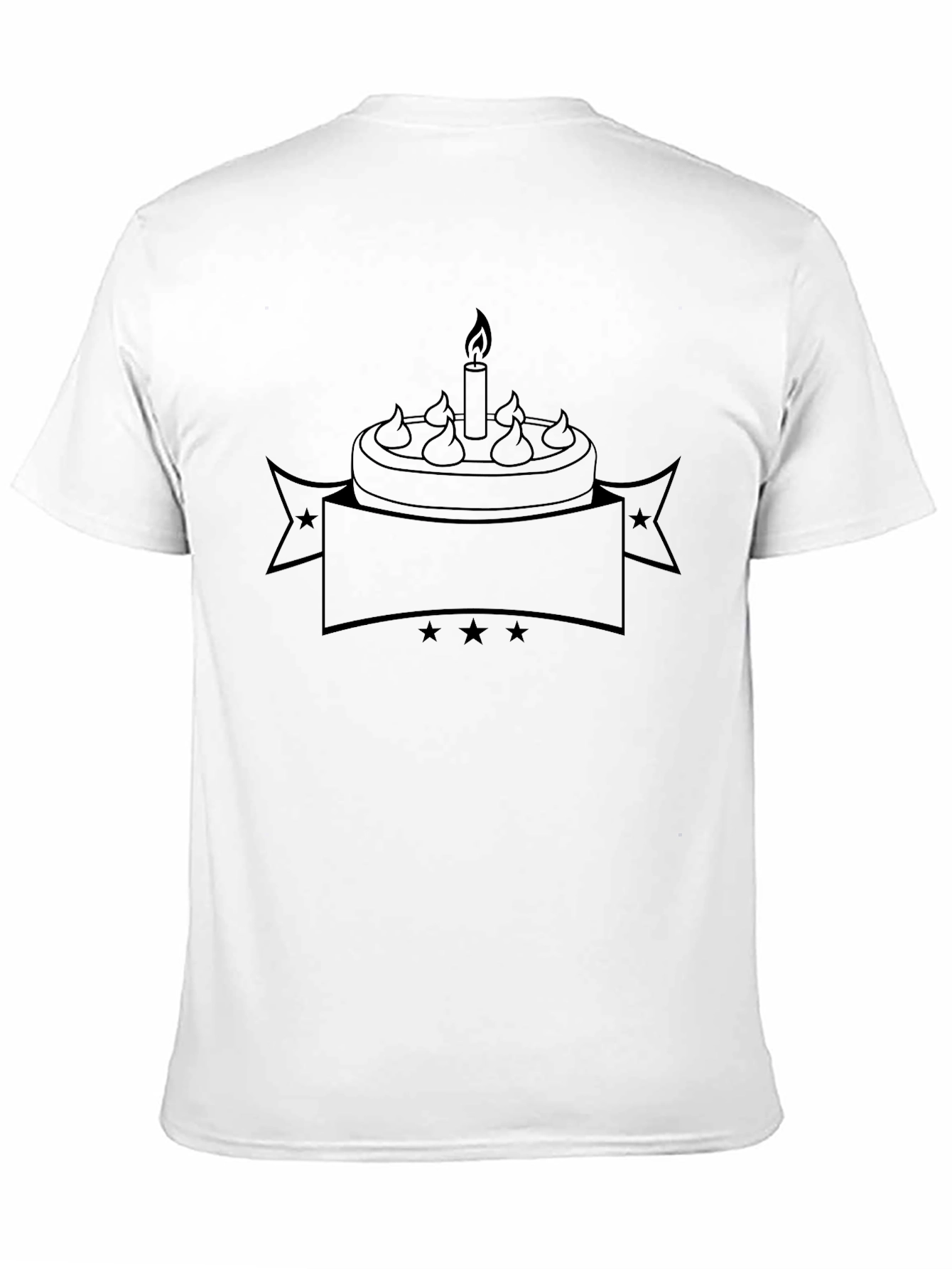 Birthday Cake Graphic Tee - Celebrate in Style!