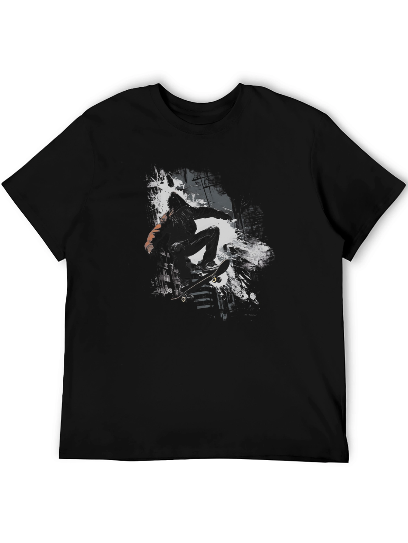 Skateboarder Graphic Tee - Urban Style