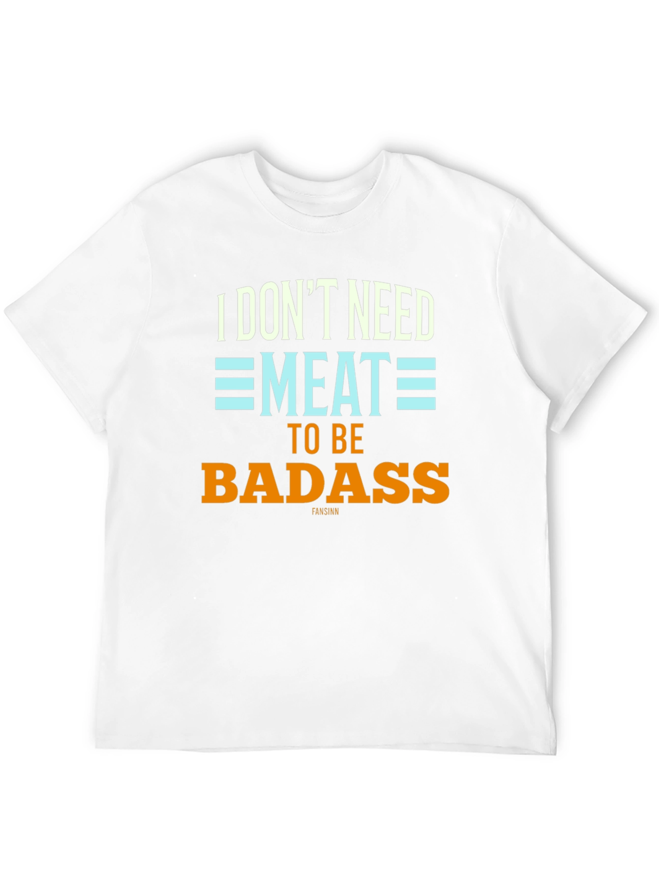 Vegan Badass Graphic Tee - Black T-Shirt