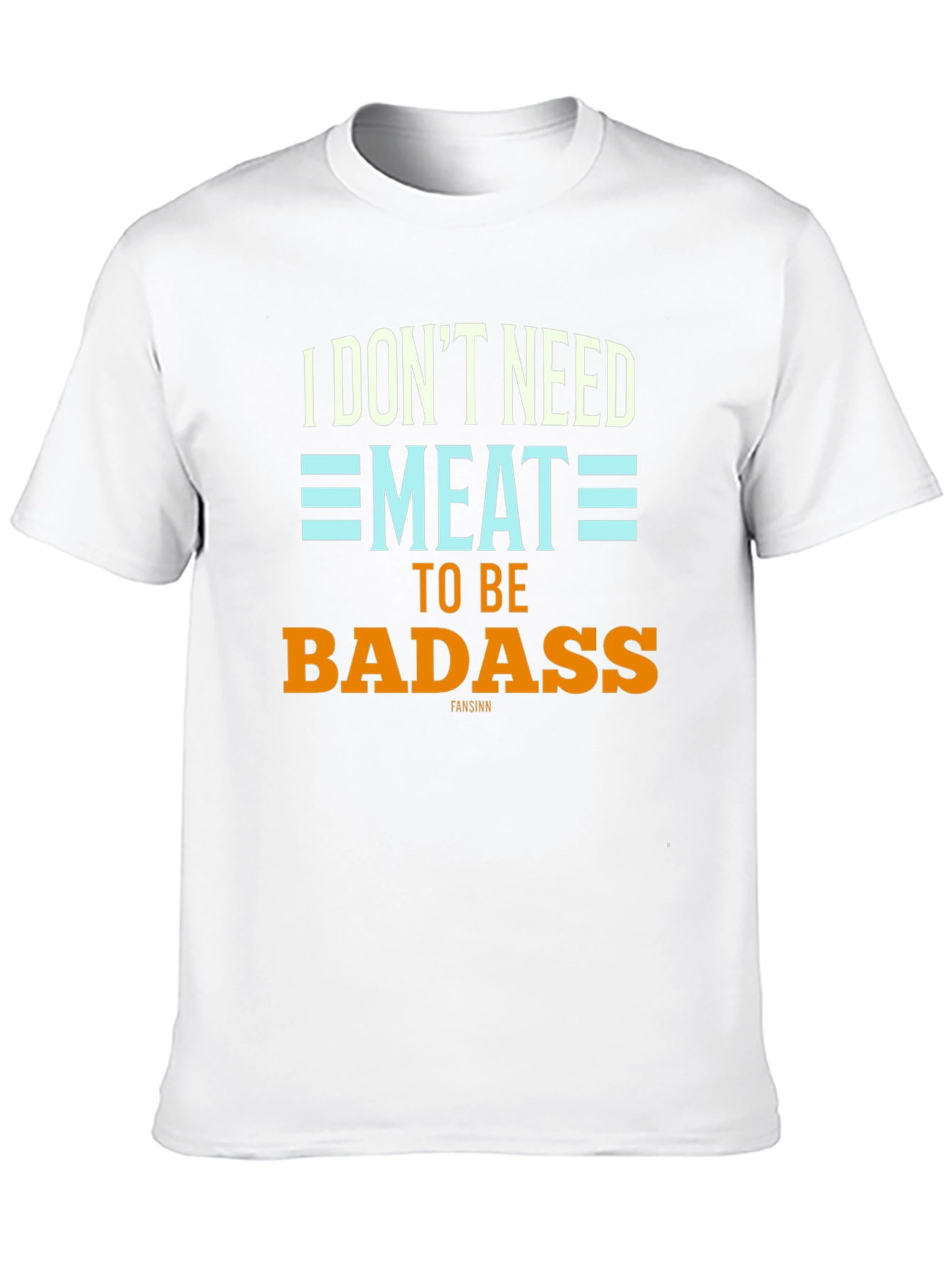 Vegan Badass Graphic Tee - Black T-Shirt