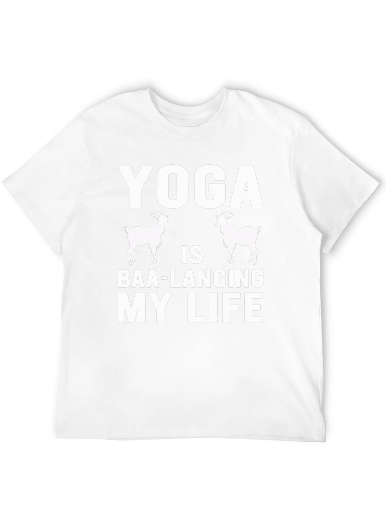 Yoga Goat T-Shirt - Baa-lancing My Life Tee