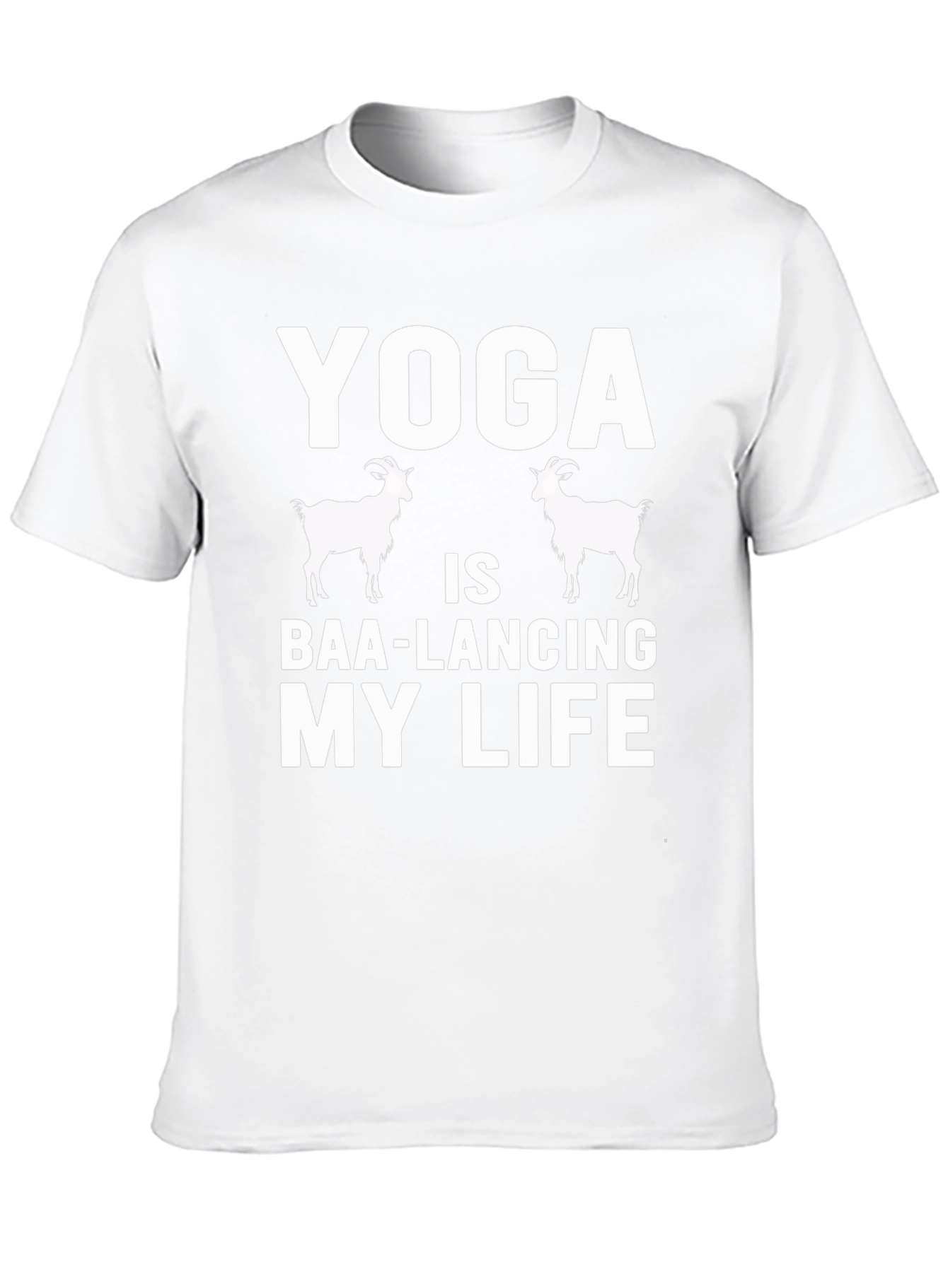 Yoga Goat T-Shirt - Baa-lancing My Life Tee