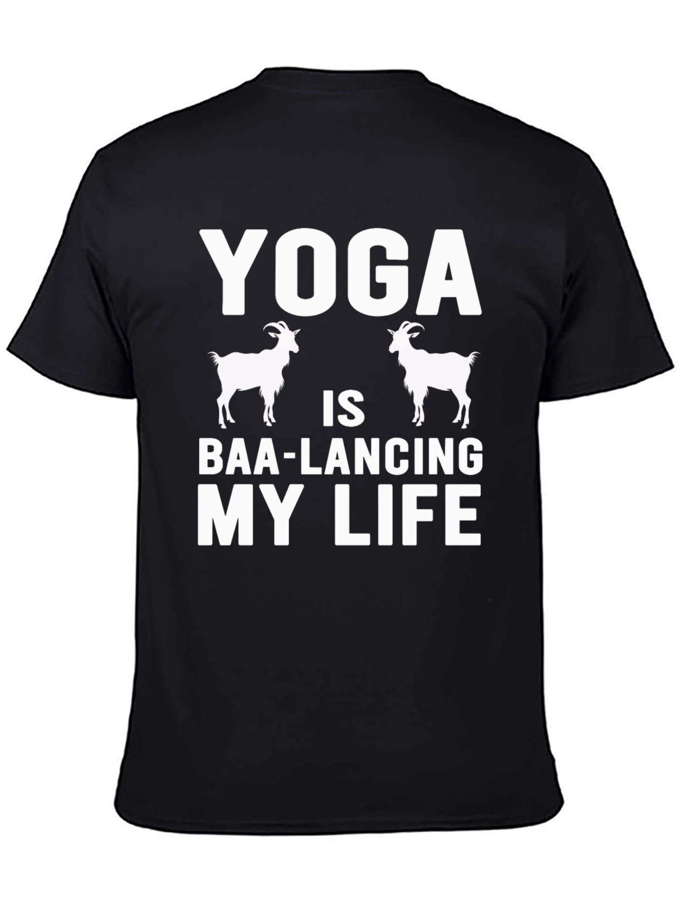 Yoga Goat T-Shirt - Baa-lancing My Life Tee