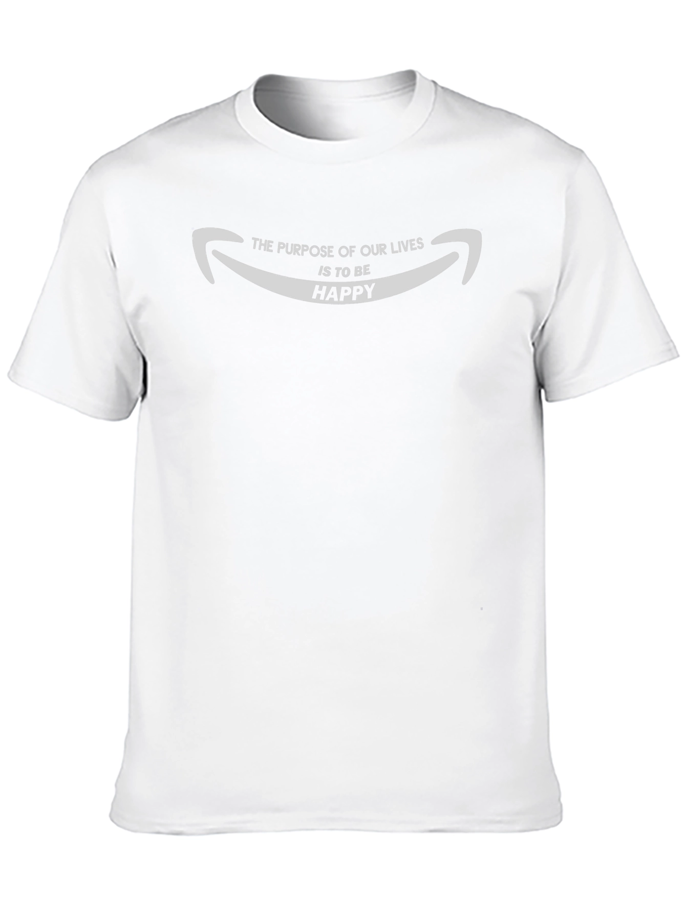 Purpose of Life Happy T-Shirt - Graphic Tee