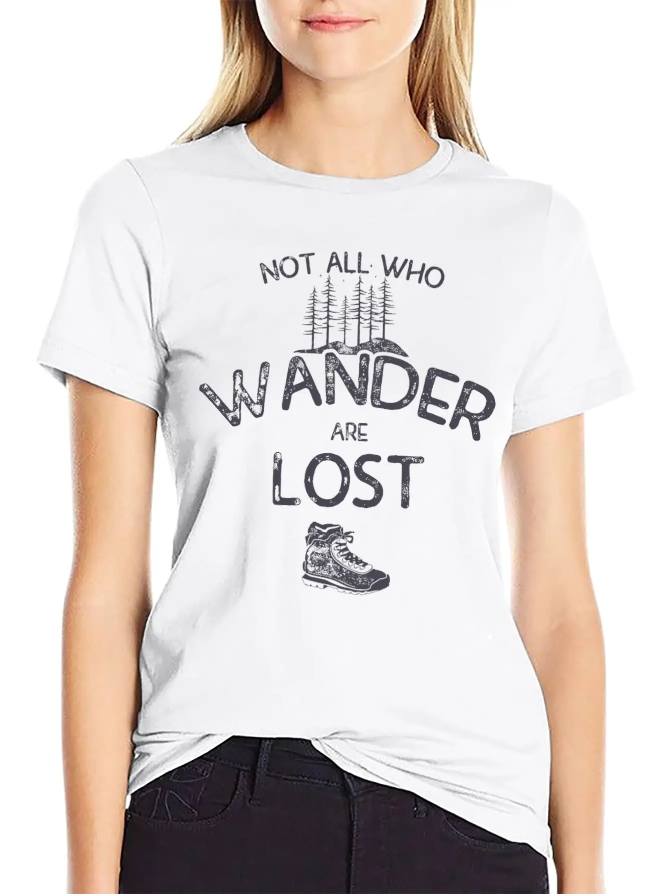 Wanderlust Red Lightweight Cotton T-Shirt – Daily Comfort Graphic Shirt