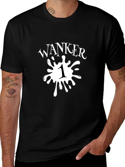 Wanker 1 Funny Matching Friend Bro Buds British Hu Lightweight Cotton T-Shirt – Daily Comfort Graphic Shirt