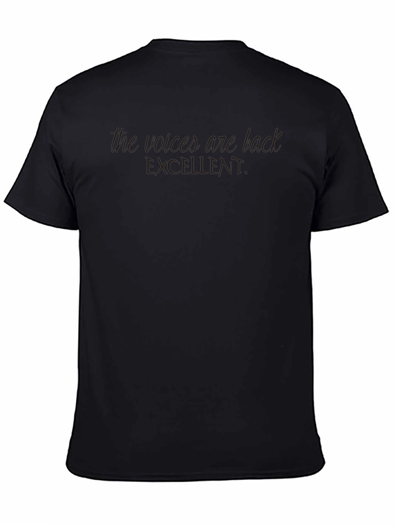 The Voices Are Back Mens T-Shirt