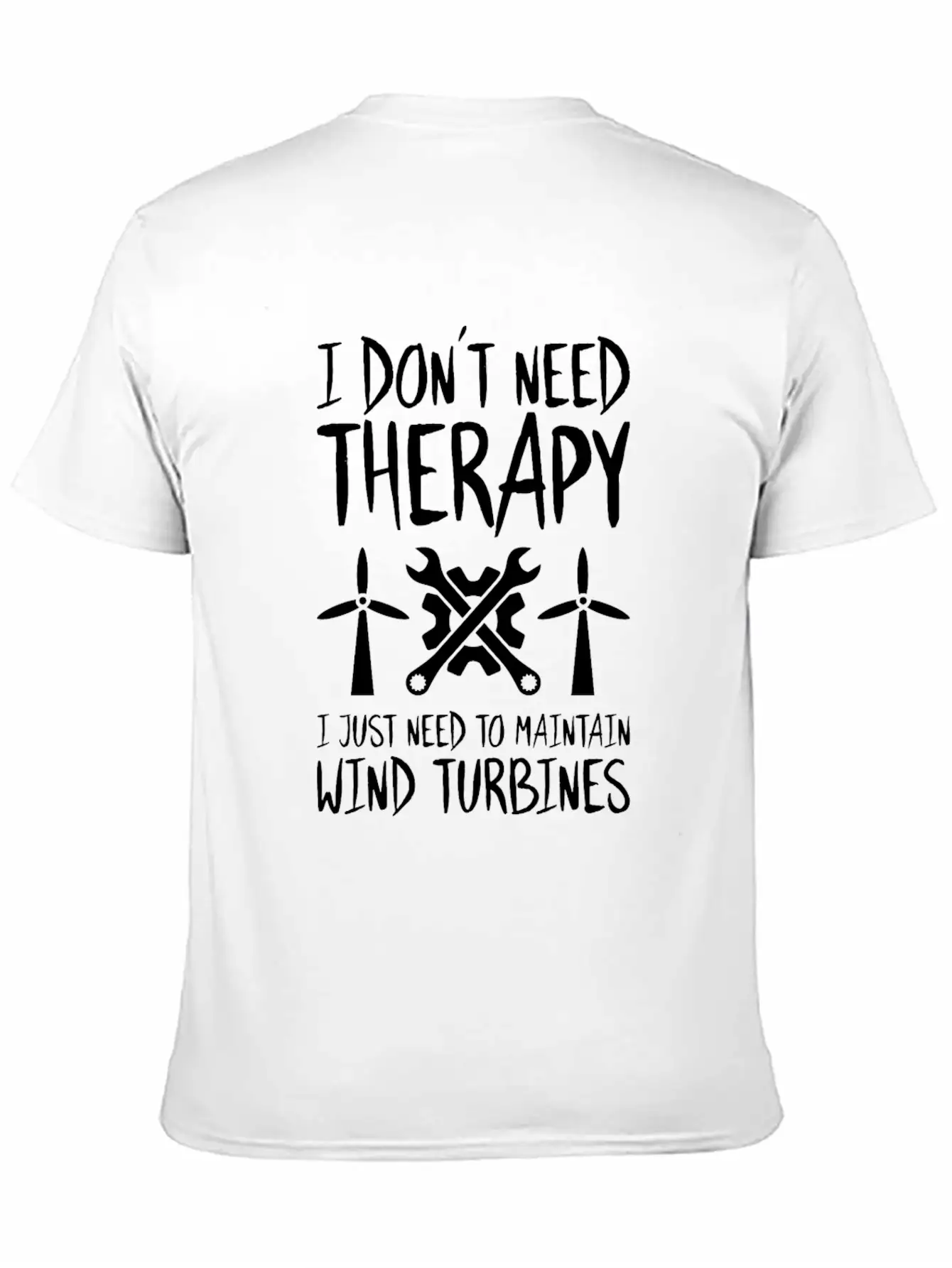 Wind Turbine Technician Wind Technician Wind Power Lightweight Cotton T-Shirt – Daily Comfort Graphic Shirt